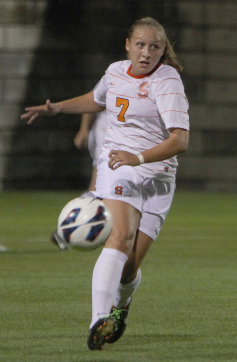 Hanna Strong, Syracuse women&#8217;s soccer player, uses derogatory language in video, has been suspended indefinitely from team