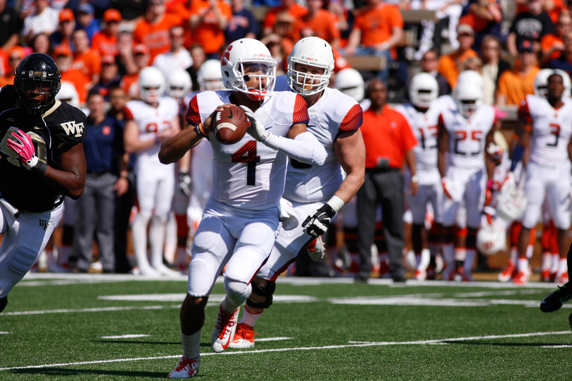 Syracuse quarterback Long shows potential, struggles in first collegiate start