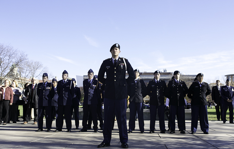 SU holds annual Veterans Day ceremony in Hendricks Chapel