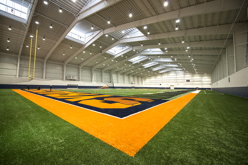 Gallery: Syracuse offers sneak peek to indoor practice facility before official opening