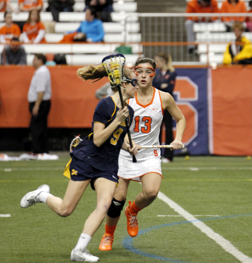 Vehar returns to starting lineup as captain after 2nd torn ACL at Syracuse