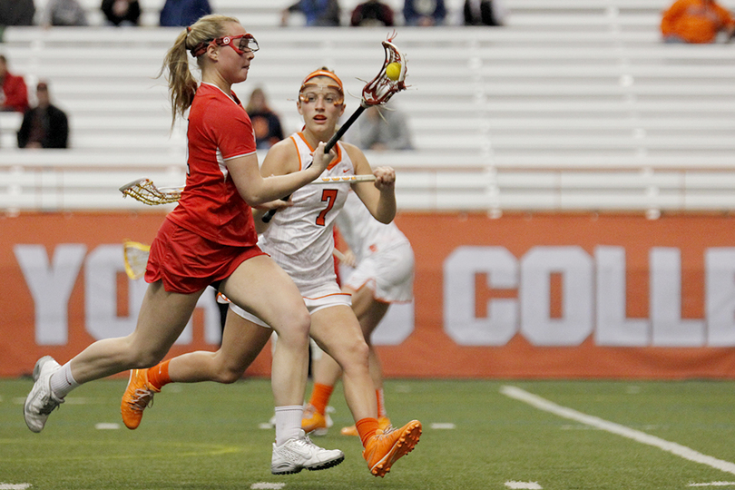 Syracuse&#8217;s Brenna Rainone switches from midfield to anchor Orange&#8217;s backer zone defense