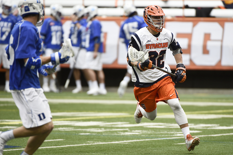 Tom Grimm plays integral role as short-stick defensive midfielder after being recruited as offensive weapon