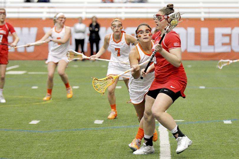 Defender Kaeli O&#8217;Connor improves footwork to match toughness for Syracuse