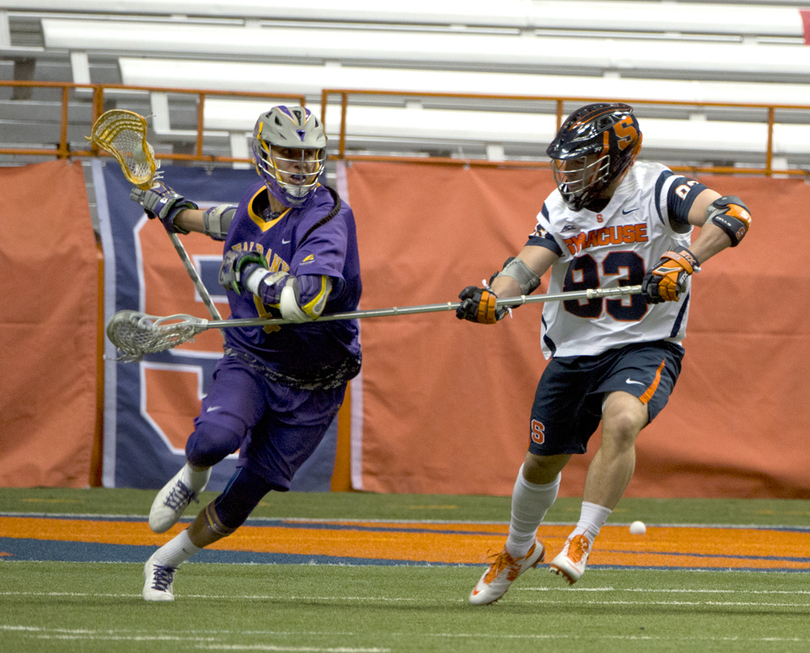 Undersized defender Ralph D&#8217;Agostino uses speed, lower-body strength to excel when starting for SU