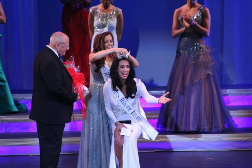 Former SA President Allie Curtis crowned Miss Rhode Island