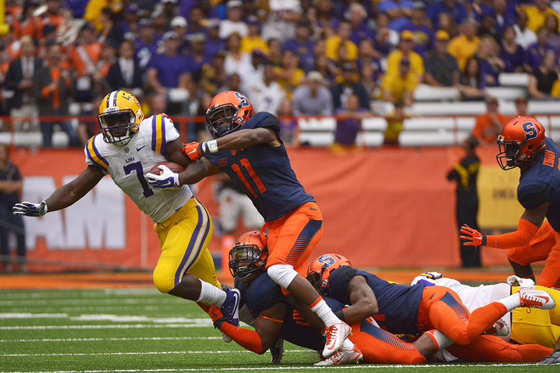 Leonard Fournette leads No. 8 LSU to 34-24 win over Syracuse