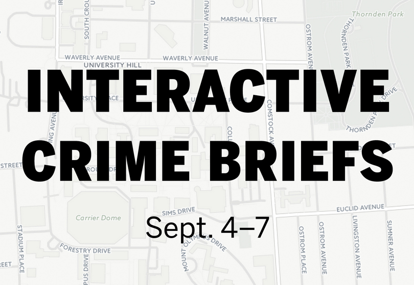 Interactive crime map: Sept. 4–7