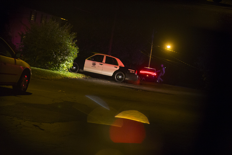 Scenes from the Hope Avenue homicide and Syracuse University campus lockdown