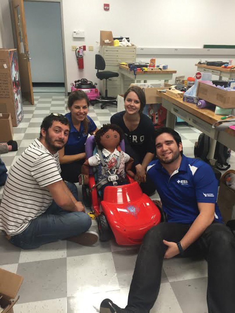 University of North Florida students make toys adaptable to kids with ability impairments