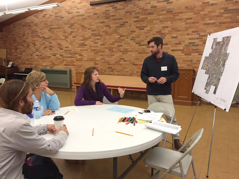 SUNY-ESF students work with community to improve parks, playgrounds in Auburn, NY