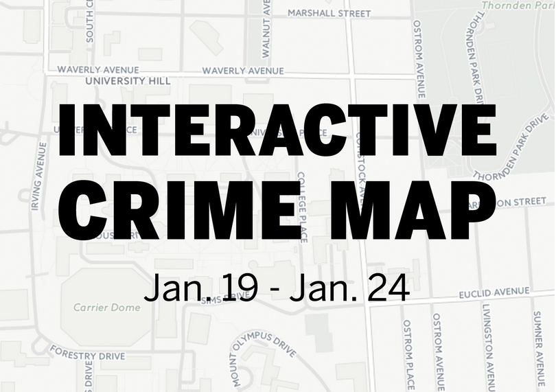 Interactive Crime Map: Jan. 19 &#8211; Jan. 24