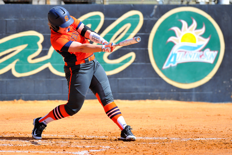 Corinne Ozanne has overcome 4 knee surgeries to dominate at the plate for Syracuse