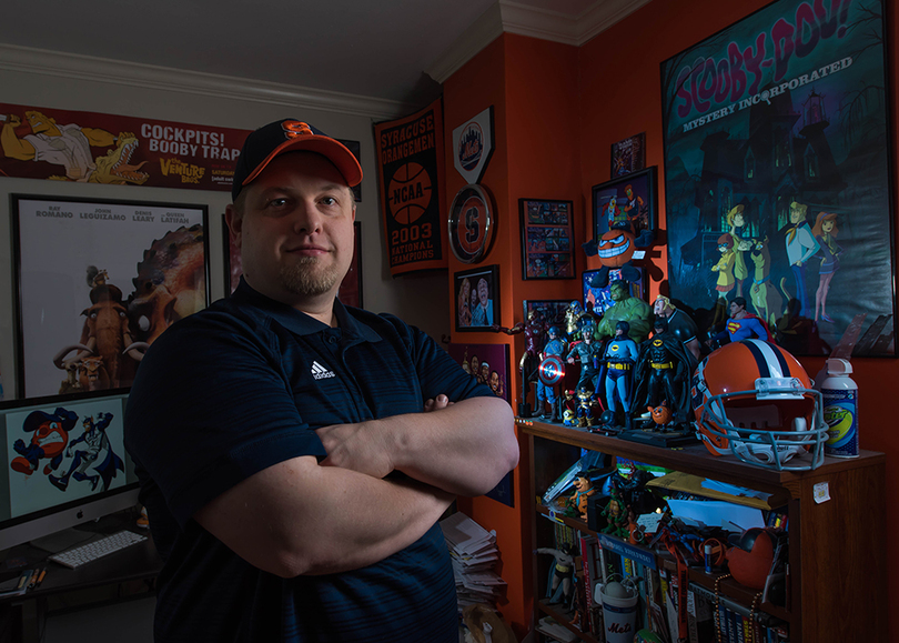 Syracuse local works as storyboard artist for companies like DC Comics, Marvel