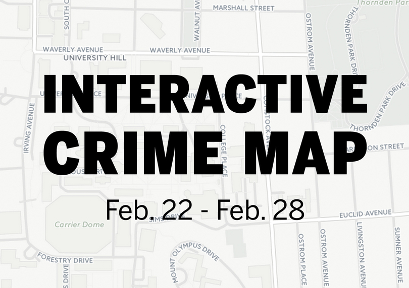 Interactive Crime Map: Feb. 22 &#8211; Feb. 28