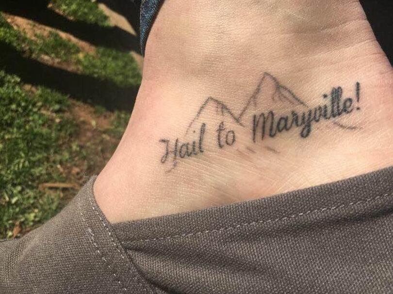 Maryville College students and alumni connect through tattoos of school&#8217;s alma mater