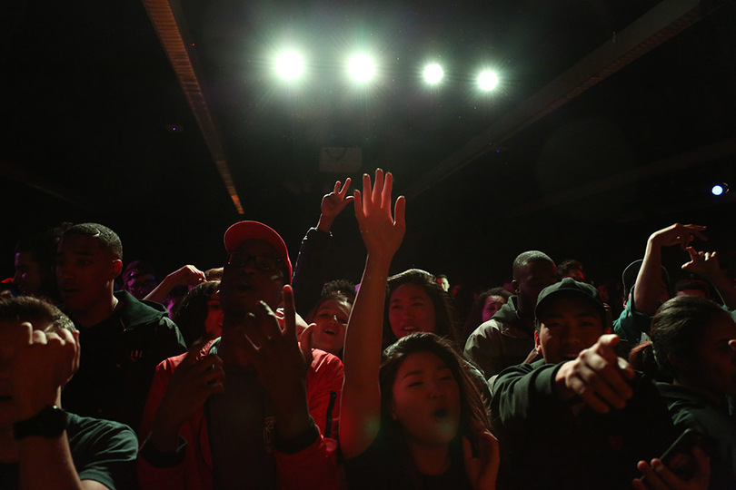 Anderson .Paak rocks the crowd in Schine Underground