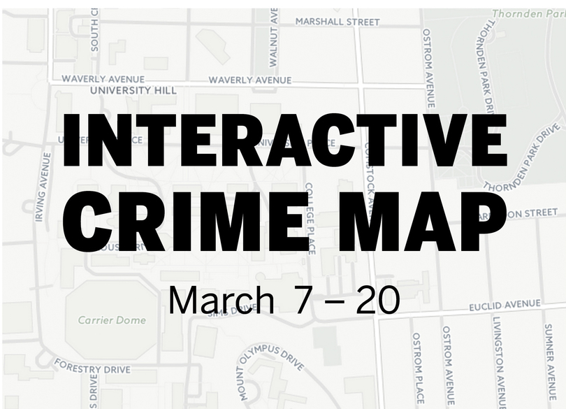 Interactive Crime Map: March 7 &#8211; March 20