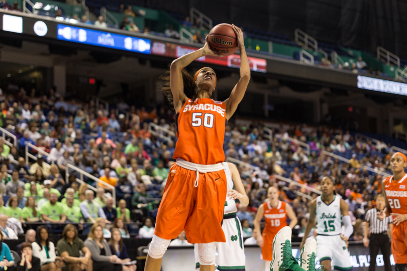 Briana Day scores 17 points despite No. 17 Syracuse&#8217;s 68-57 loss to No. 2 Notre Dame