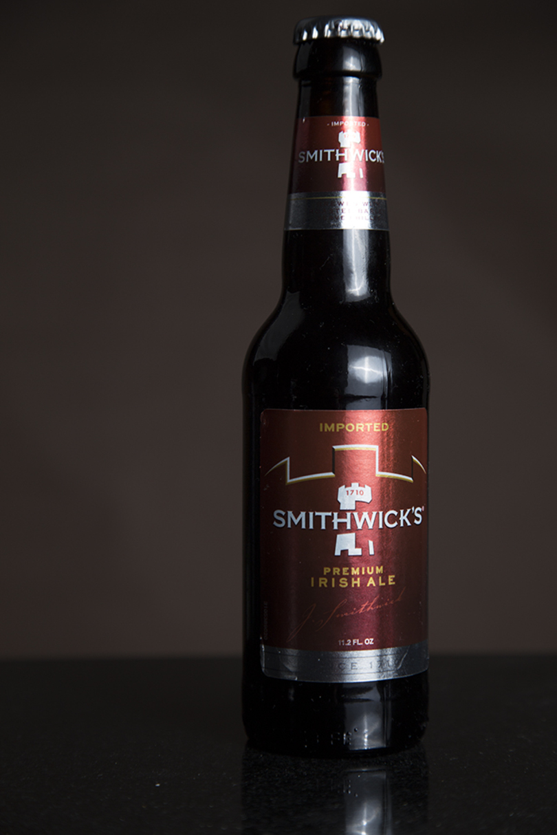 Smithwick’s Premium Irish Ale is nutty with a hint of apple in the finish