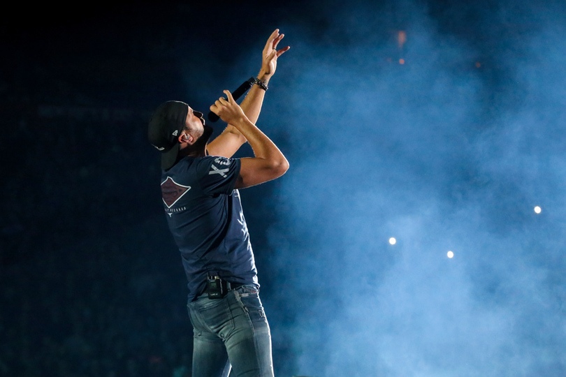 High-energy Luke Bryan meets low-key Carrier Dome crowd