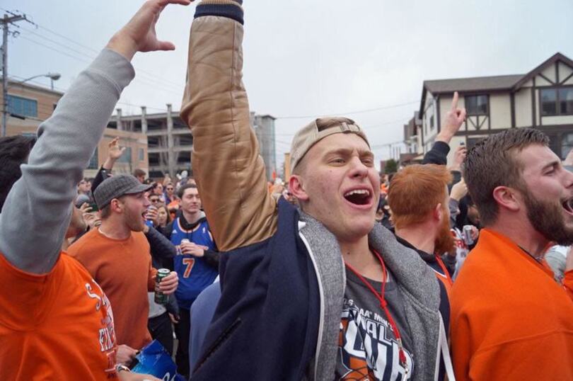 Syracuse University launches #IBleedOrange campaign during Final Four games