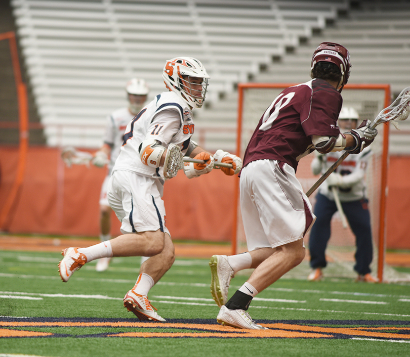 Syracuse men&#8217;s lacrosse&#8217;s defense crumbles in 13-7 quarterfinal loss to Maryland