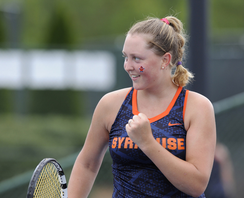 Syracuse tennis wins 1st-ever NCAA tournament match with 4-3 win over Georgia State