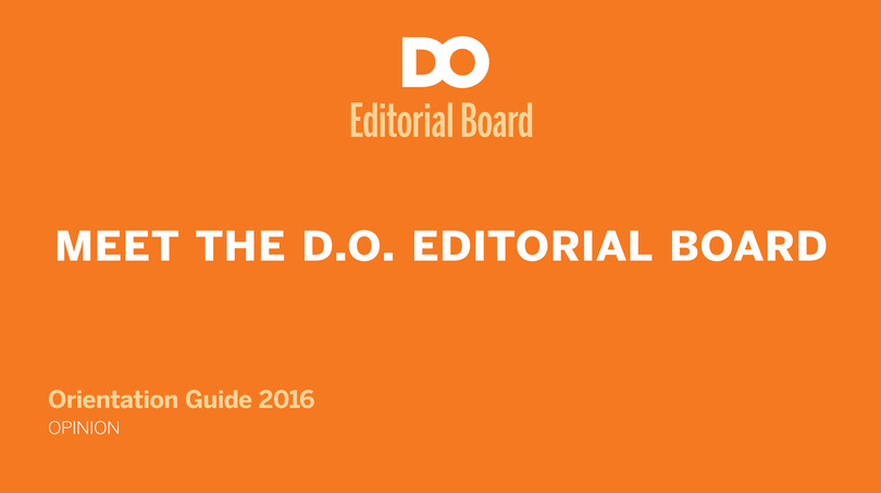 Class of 2020, meet The Daily Orange Editorial Board