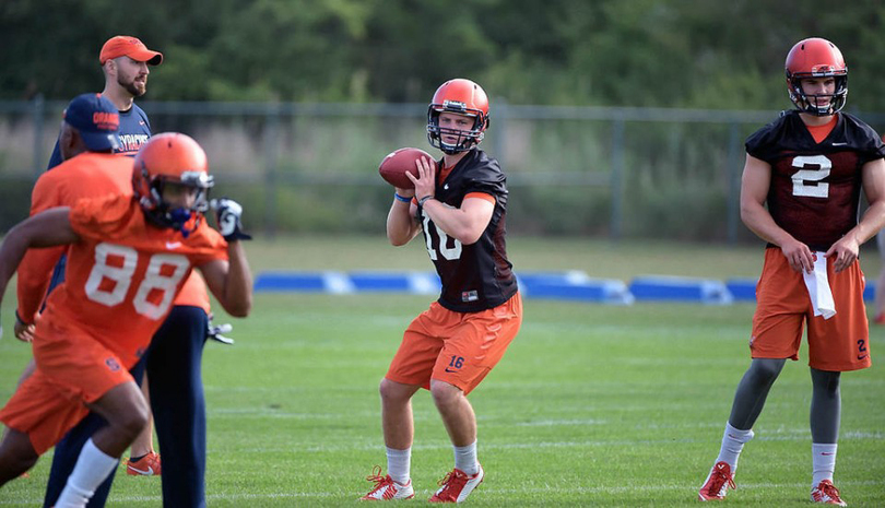 Syracuse football quarterback Zack Mahoney earns scholarship