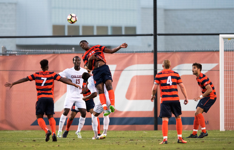 Syracuse shuts out Colgate, 3-0, for 3rd straight win