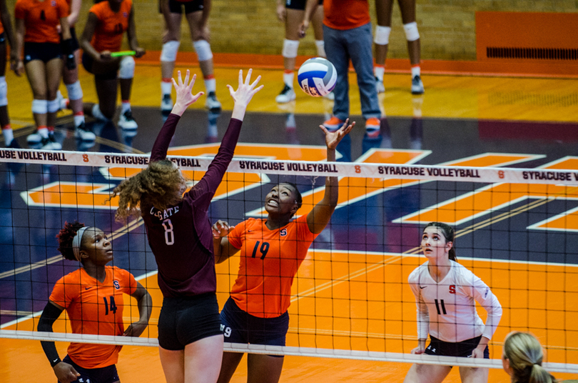 Santita Ebangwese bounces back from mono to Syracuse volleyball’s front line