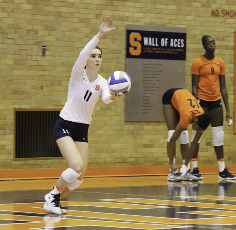 Syracuse volleyball&#8217;s Belle Sand provides path for improvement for Syracuse