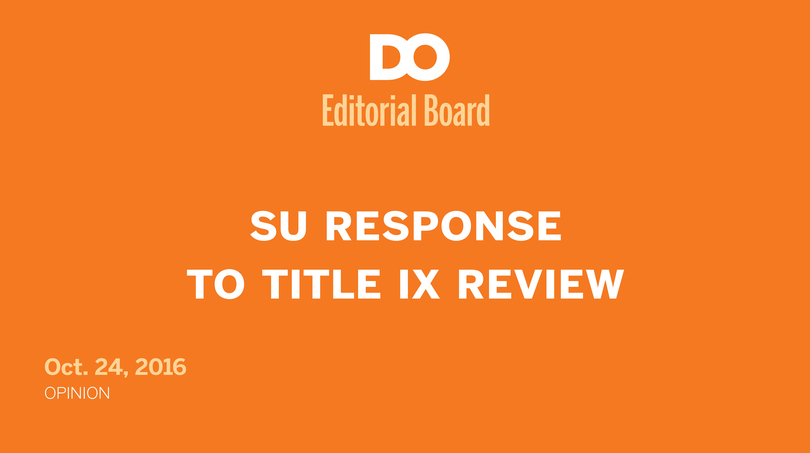 Title IX review demands attention