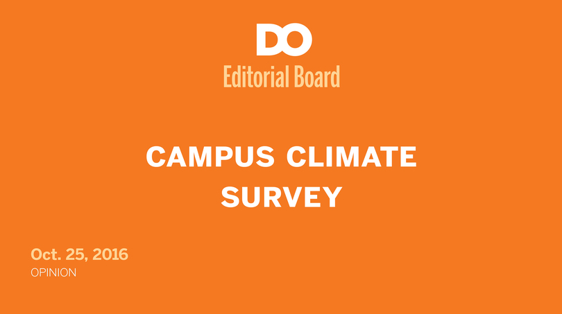 Campus Climate survey should catalyze action