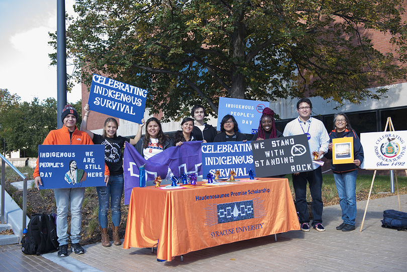 Students and faculty express importance of SU recognizing Indigenous Peoples Day