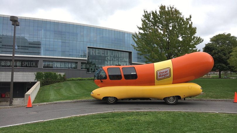 Oscar Mayer Weinermobile comes to SU campus