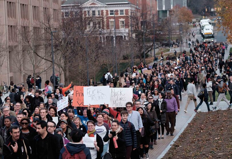 Scenes from around the country as students stage &#8216;sanctuary campus&#8217; walk outs