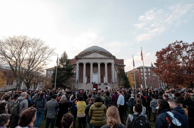 Group that organized anti-Trump &#8216;Sanctuary Campus&#8217; protest holds planning meeting