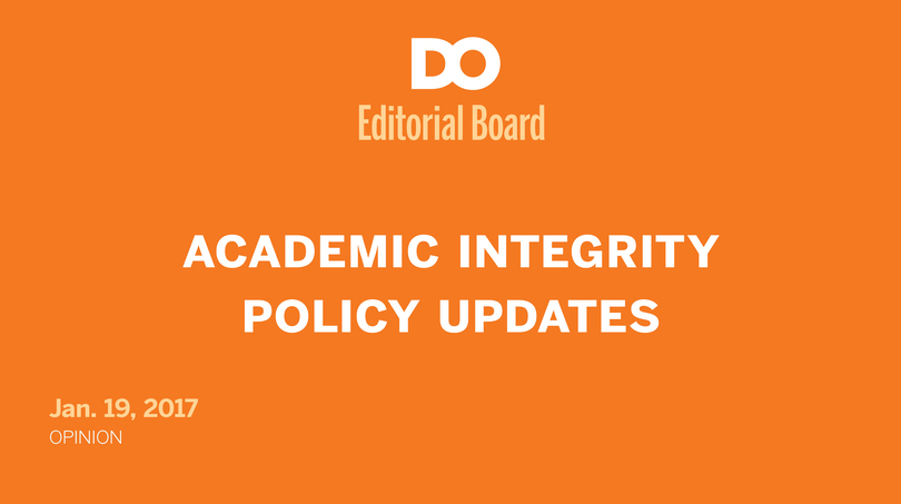 Updates to Academic Integrity Policy will benefit students in terms of efficiency and transparency