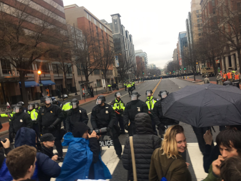 Live blog: Anti-Trump protests continue into the evening in New York City