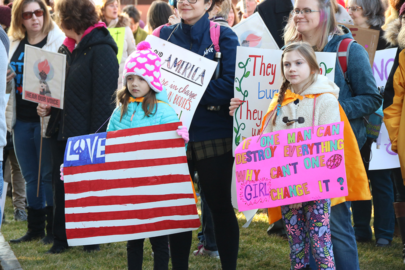 Gallery: 2,000 protest in Syracuse Women&#8217;s March