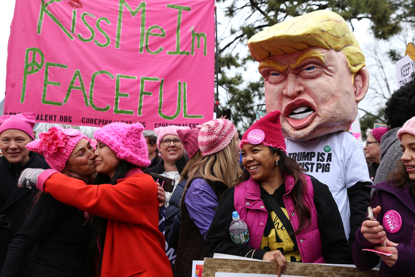 Central New Yorkers travel to Washington, D.C. to participate in Women’s March