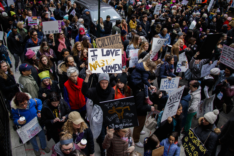 Gallery: Women&#8217;s March brings demonstrators to Syracuse, New York City and Washington, D.C.