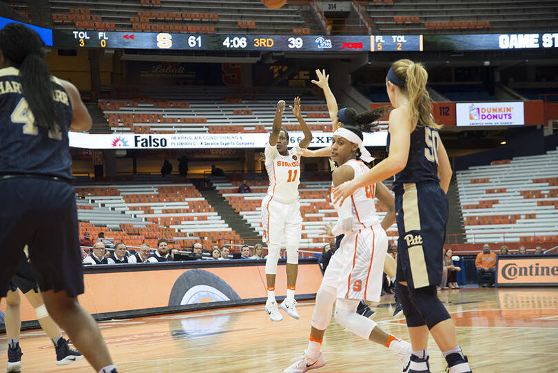 Gallery: Syracuse women&#8217;s basketball downs Pittsburgh, 93-65