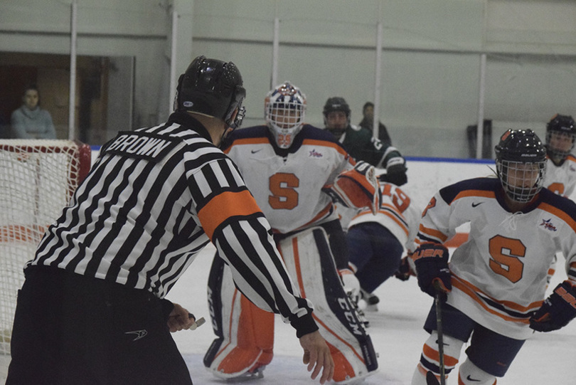 Defensive turnovers by Syracuse spoil Abbey Miller&#8217;s performance in 3-2 loss to Mercyhurst