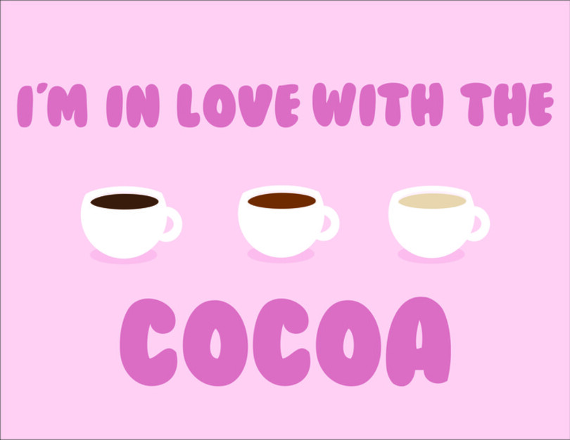 In love with the cocoa