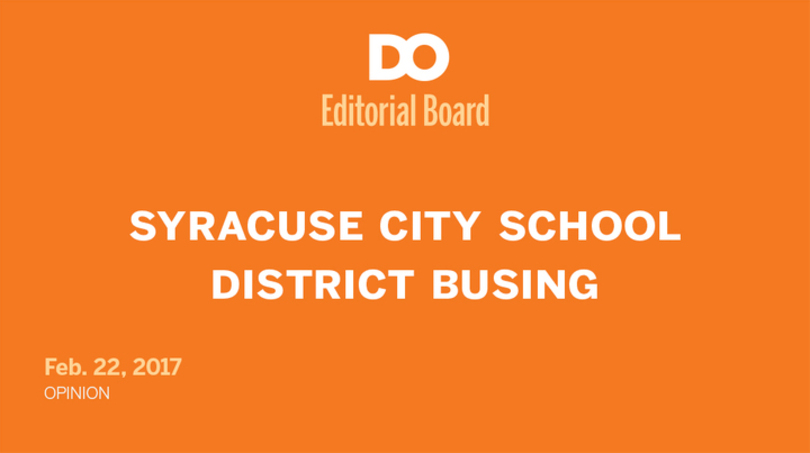 Syracuse officials should not give up the fight for more busing until all students living 1 mile away from school are provided busing