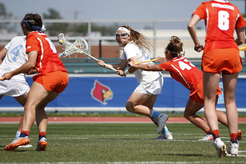 North Carolina&#8217;s Molly Hendrick has career-best nine-point performance in 18-11 win over Syracuse