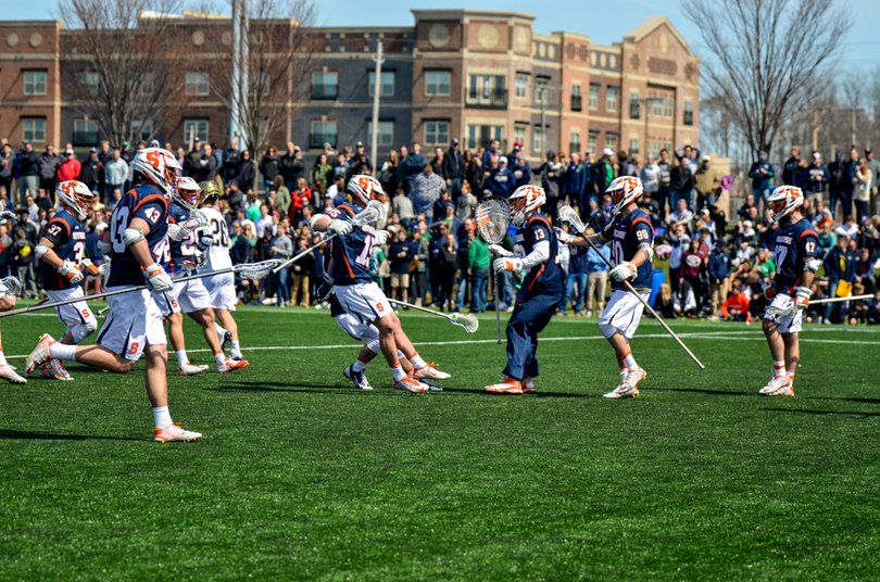 No. 4 Syracuse staves off No. 1 Notre Dame, 11-10, for fifth straight victory